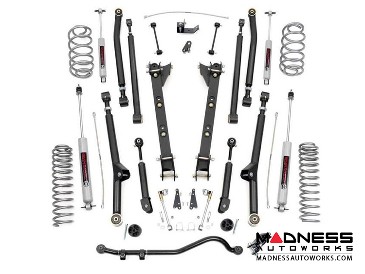 Jeep Wrangler TJ 4WD Long Arm Suspension System - 6 Cyl